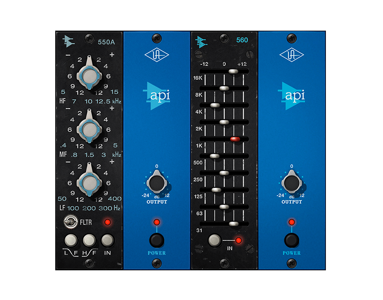 API 500 Series EQ Collection